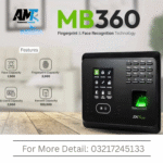 ZKTeco MB360 – Face & Fingerprint Time Attendance Machine | Best Price in Pakistan - Image 2
