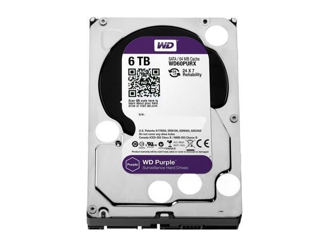 6tb 6TB Hard Disk Drive WD Purple Surveillance - Image 1