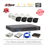 4 Full HD IP Camera Package – Dahua
