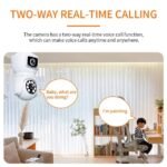 Dual Lens Smart WiFi CCTV Camera 4MP Outdoor Security Camera with PTZ Night Vision & Two-Way Audio - Image 4