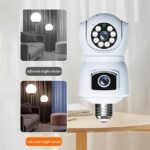 Dual Lens Smart WiFi CCTV Camera 4MP Outdoor Security Camera with PTZ Night Vision & Two-Way Audio - Image 6