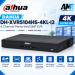 Dahua DH-XVR5104HS-4KL-I3 4 channel 5MP 4K XVR