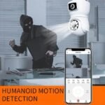 Dual Lens Smart WiFi CCTV Camera 4MP Outdoor Security Camera with PTZ Night Vision & Two-Way Audio - Image 7