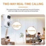 Dual Lens Smart WiFi CCTV Camera 4MP Outdoor Security Camera with PTZ Night Vision & Two-Way Audio - Image 8