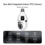 Dual Lens Smart WiFi CCTV Camera 1080P Outdoor & Indoor Security Camera with PTZ, Night Vision & Two-Way Audio - Image 3
