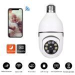 WiFi Bulb Camera 1080P Full HD PTZ 360° Rotate Day & Night Vision Smart Security Camera - Image 2