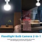 Bulb Socket Smart WiFi CCTV Camera 1080P Full HD Security Camera - Image 7