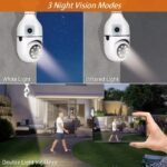 Dual Lens Smart WiFi CCTV Camera 1080P Outdoor & Indoor Security Camera with PTZ, Night Vision & Two-Way Audio - Image 6